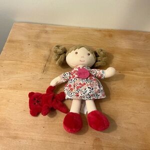 Jolijou Paris Girl doll with bear